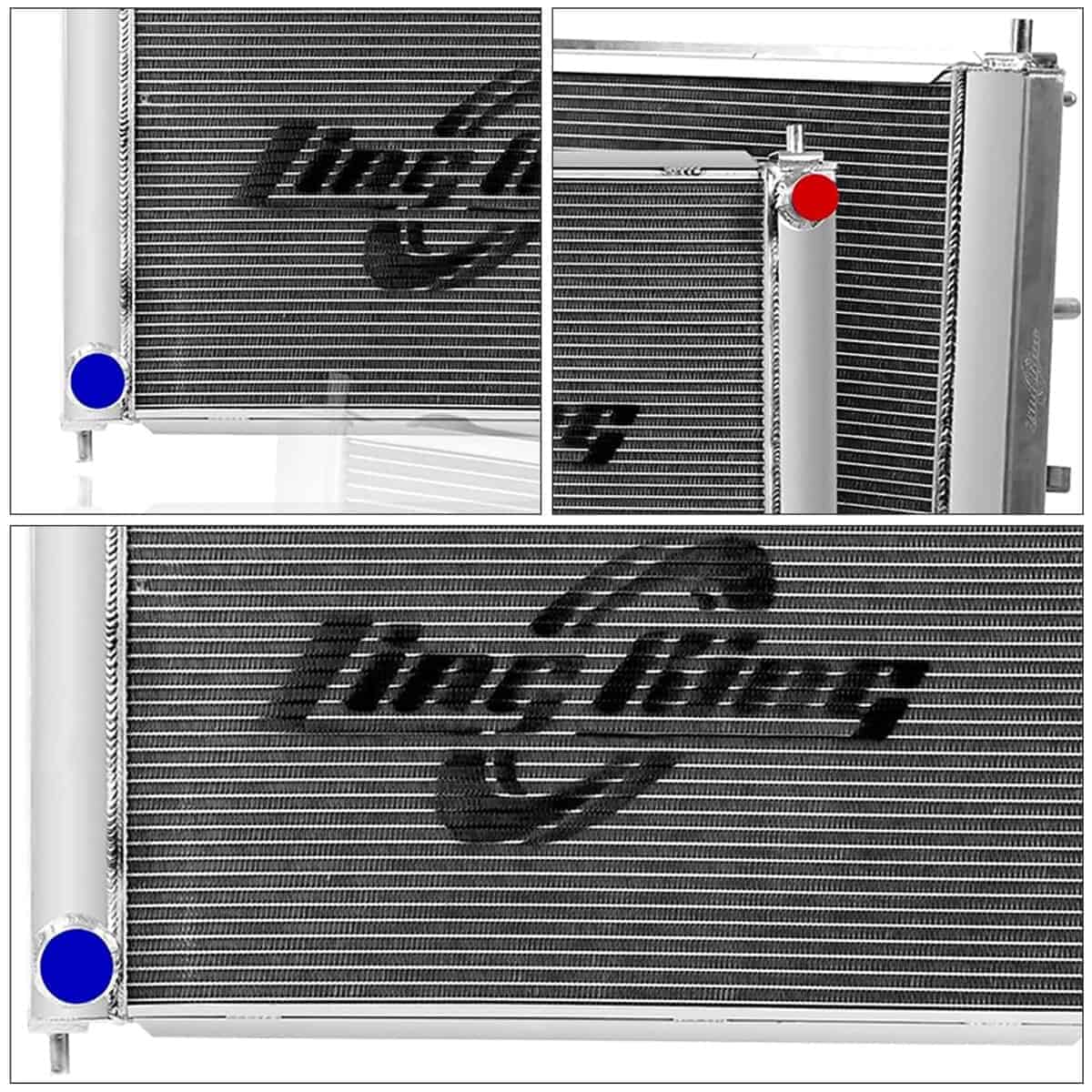 Radiador de Carrera de 3 Filas de Aluminio ZING KING CU2139 - Imagen 7