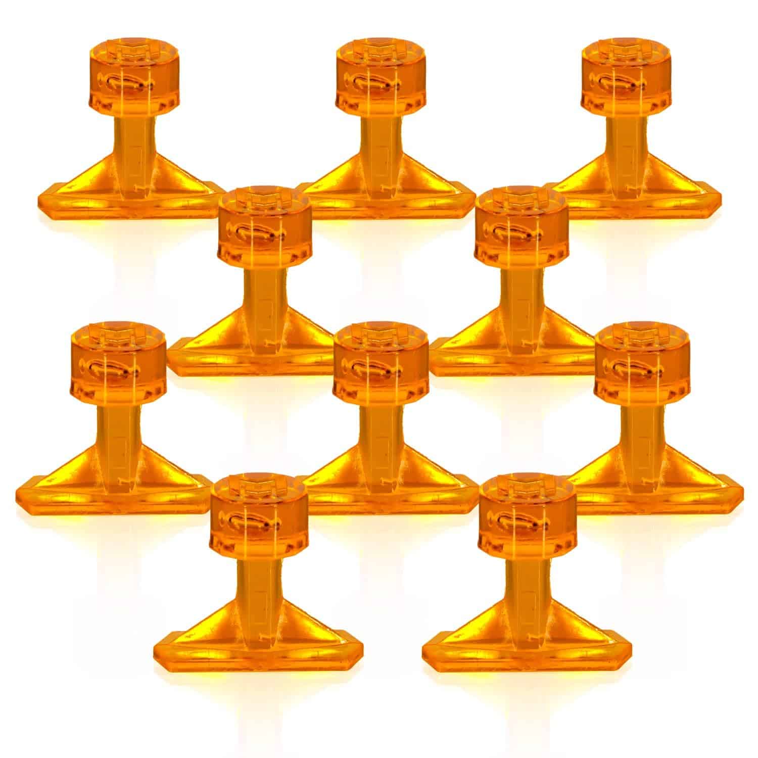 Pestañas Dentadas en Forma de Hexágono de Plaga Negra