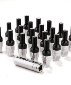 Pernos de tuercas para ruedas M12x1.25, 20pcs 28mm Vástago