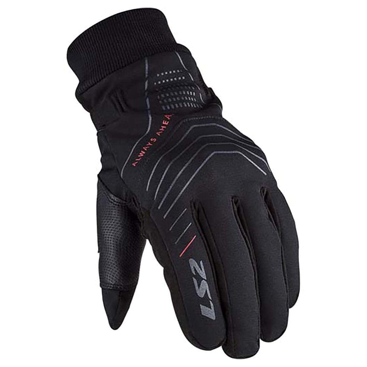 Guantes de Turismo para Hombre LS2 Civis (Negro - Extra