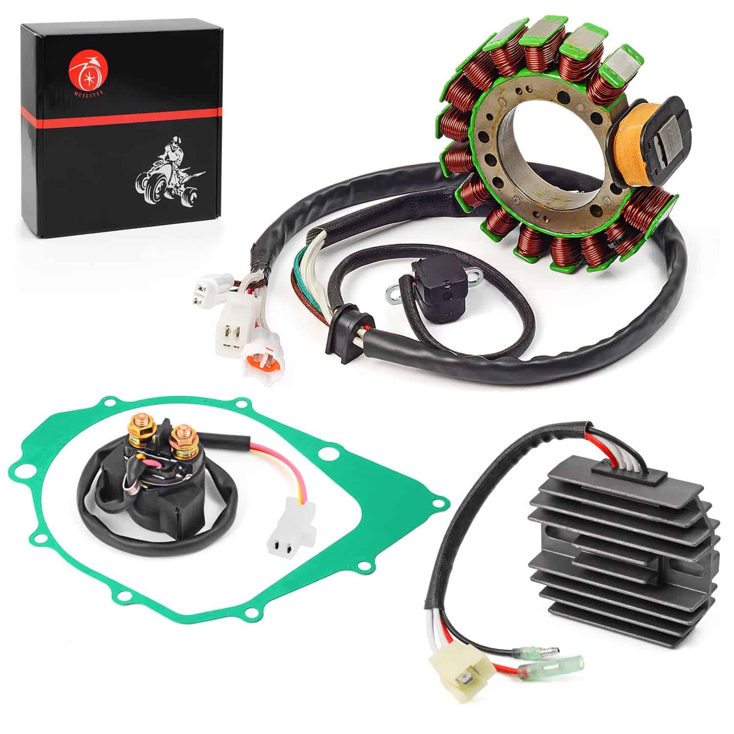 Stator & Regulador Relé con Junta Compatible con Yamaha - Imagen 5