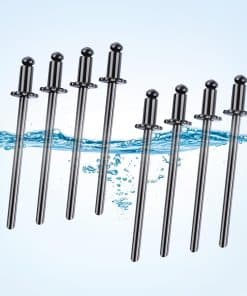 8pcs Para Chrysler GM Ford AMC Coches Remaches de Retén de