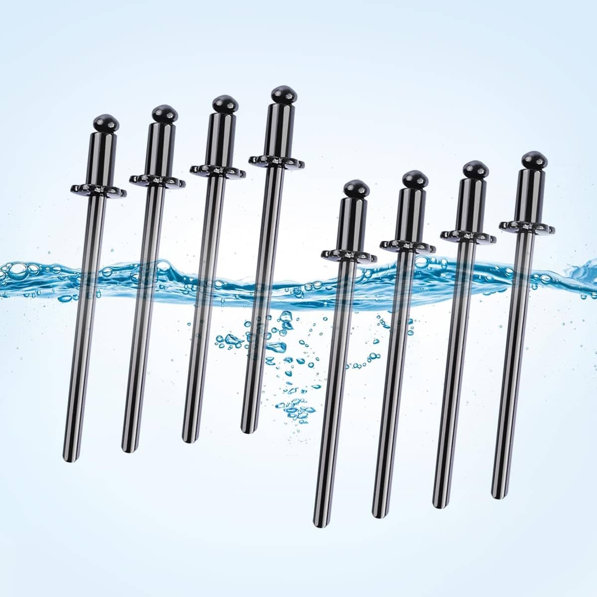 8pcs Para Chrysler GM Ford AMC Coches Remaches de Retén de