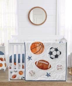 Set de ropa de cuna para bebé Sweet Jojo Designs de 4