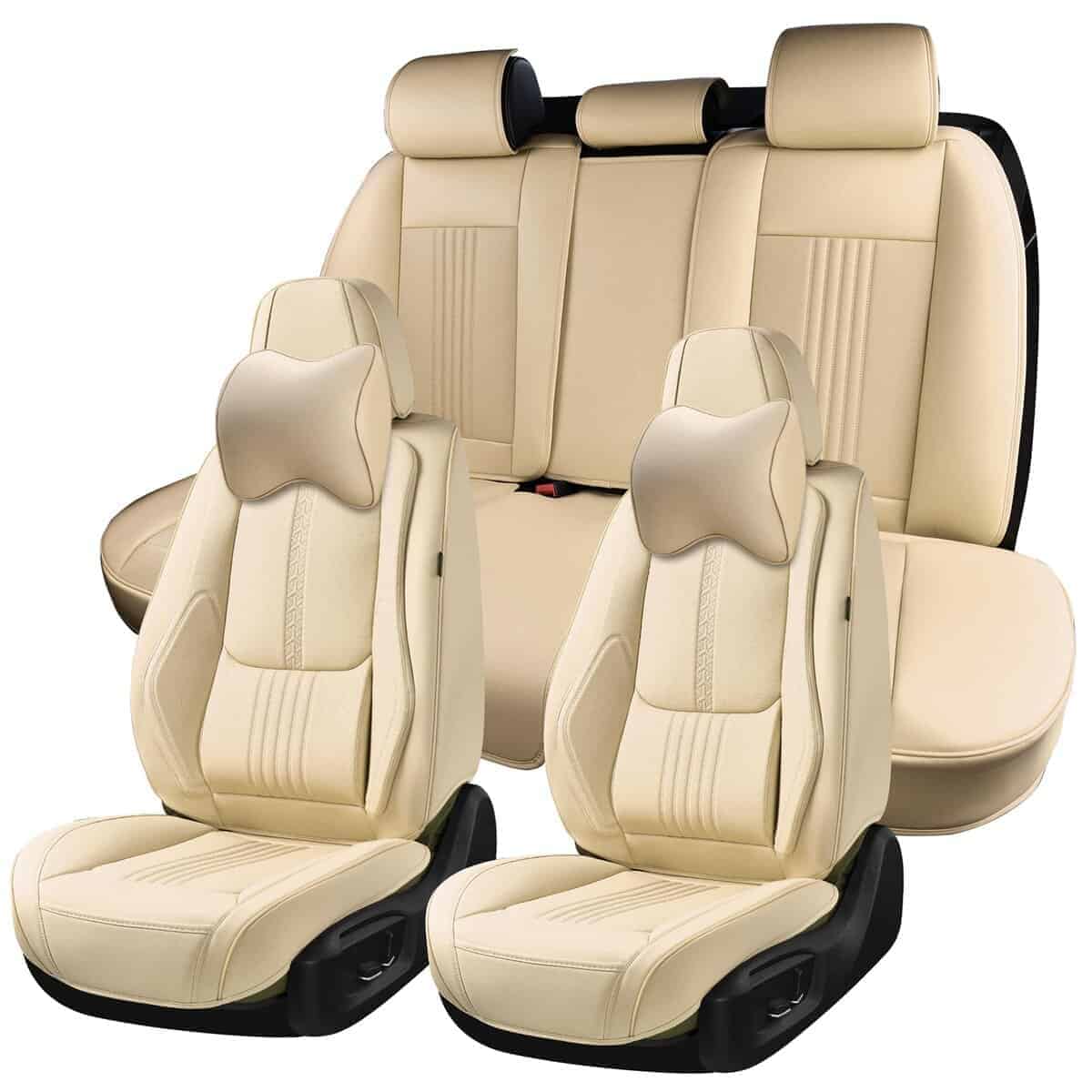 Cubiertas de Asiento para Automóvil BWTJF, -Beige