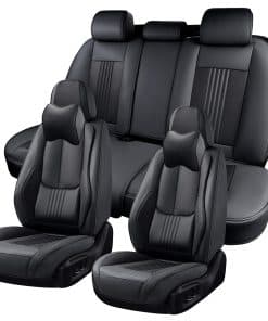 Cubiertas de asiento para automóvil BWTJF, -Negro