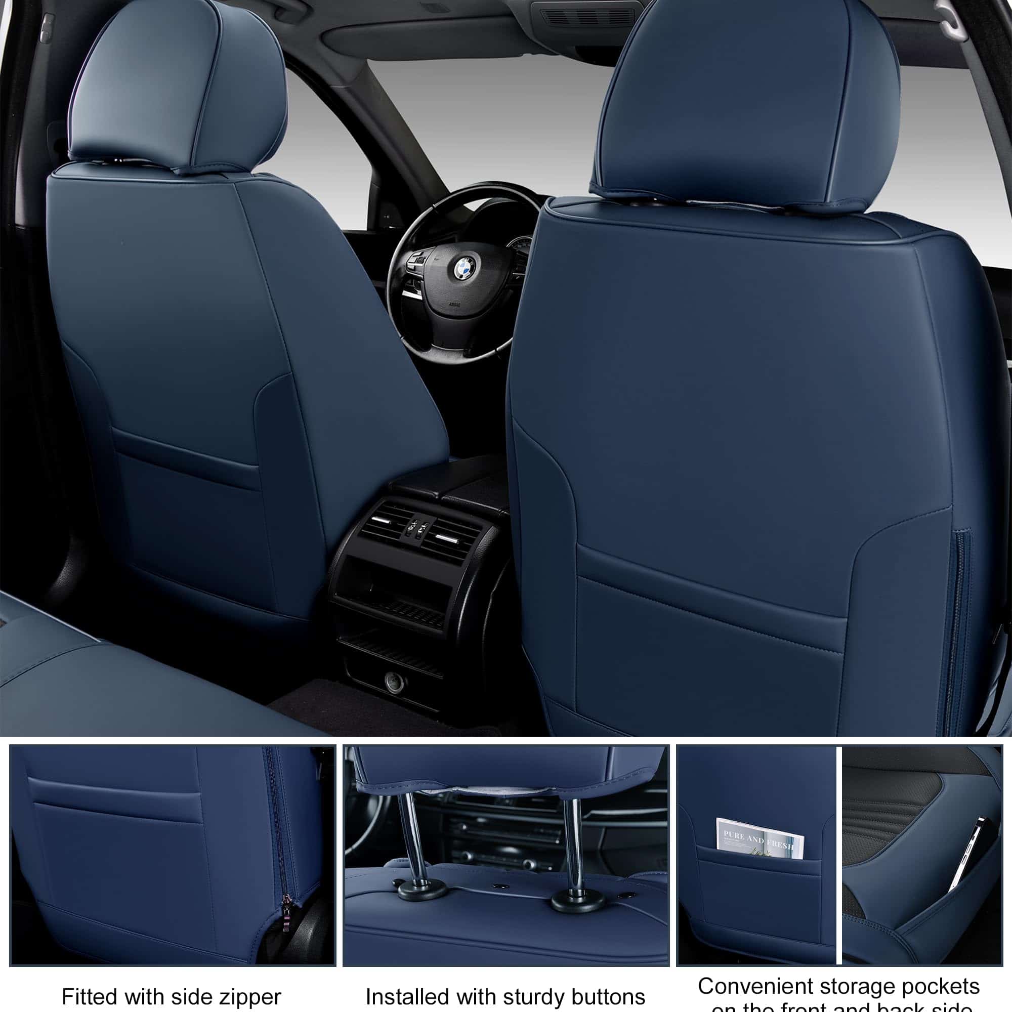 Fundas para Asientos de Coche BWTJF, Juego Completo de - Imagen 7