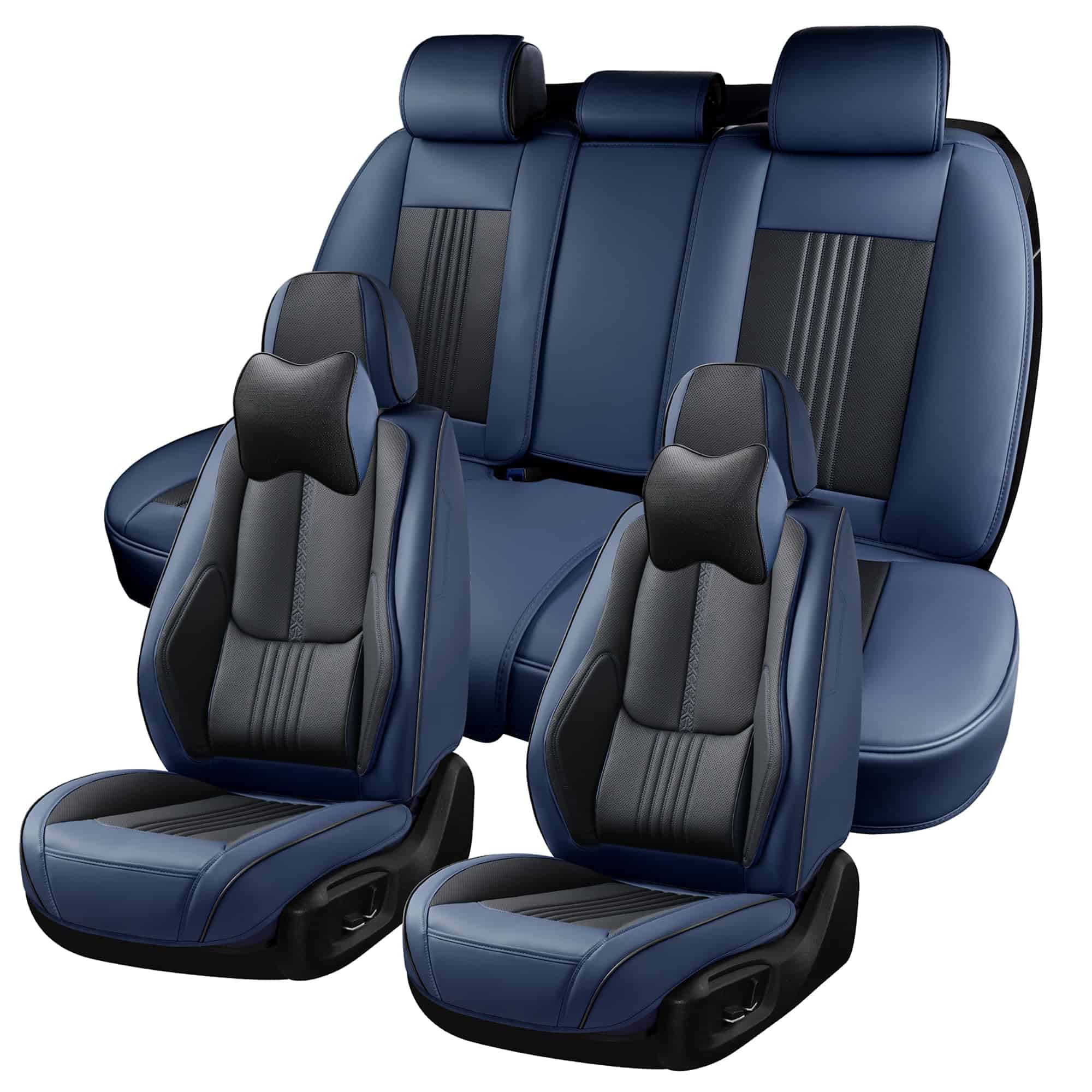 Fundas para Asientos de Coche BWTJF, Juego Completo de