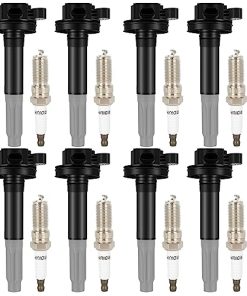 ECCPP UF824 8 bobinas de encendido con 8 bujías de iridio