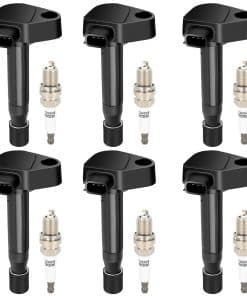 ECCPP UF242 6 bobinas de encendido con 6 bujías de iridio