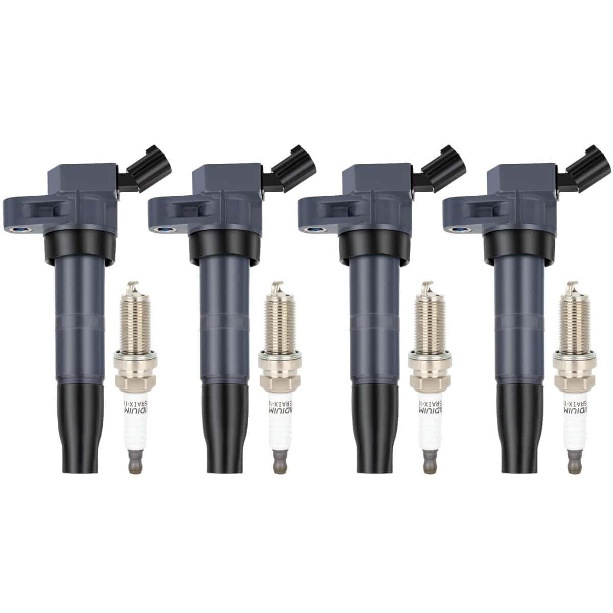 Bobina de encendido ECCPP para 4 bujías de iridio UF611,