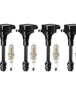 ECCPP UF351 4 bobinas de encendido con 4 bujías de iridio