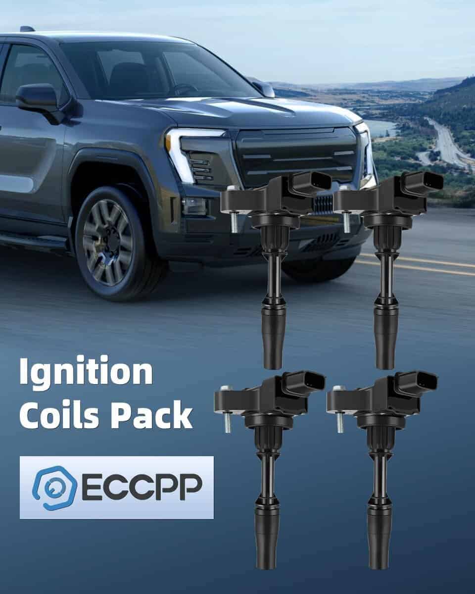 Conjunto de 4 bobinas de encendido ECCPP UF680 con 4 bujías - Imagen 8
