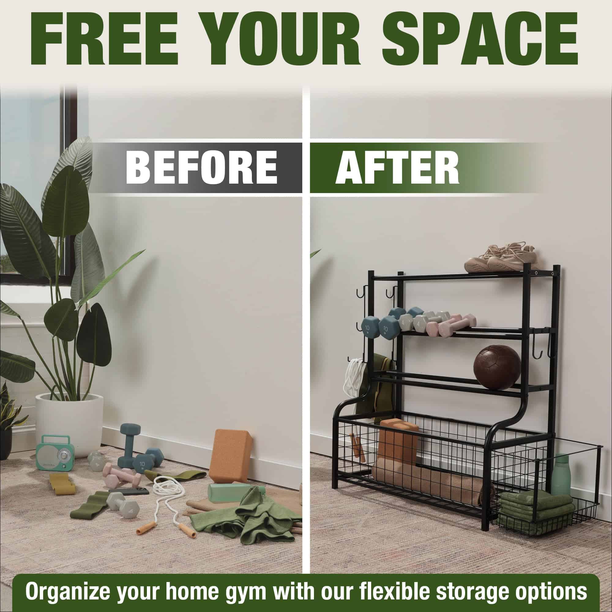 Rack de Almacenamiento de Pesas HOMESTEAD - Imagen 6