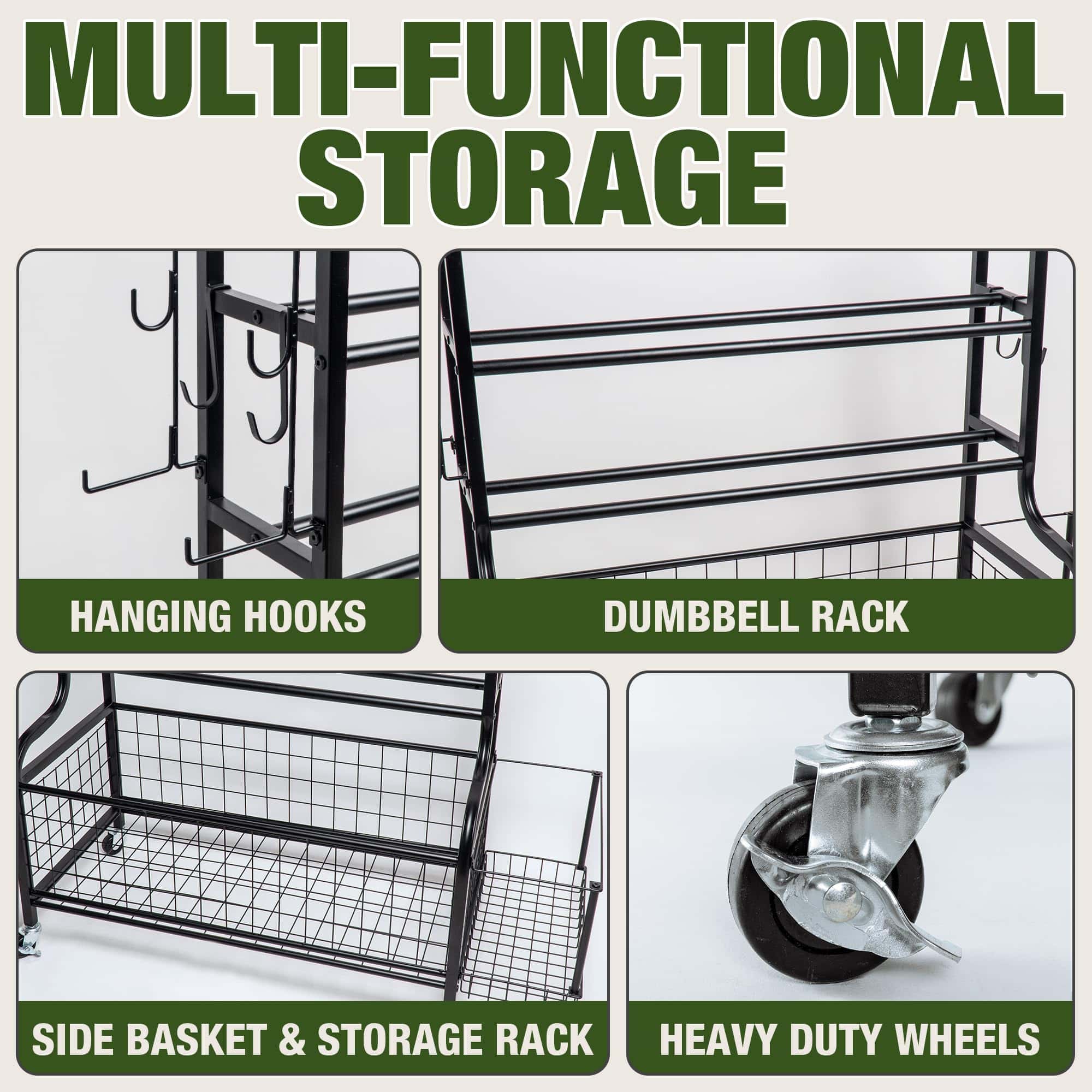 Rack de Almacenamiento de Pesas HOMESTEAD - Imagen 5