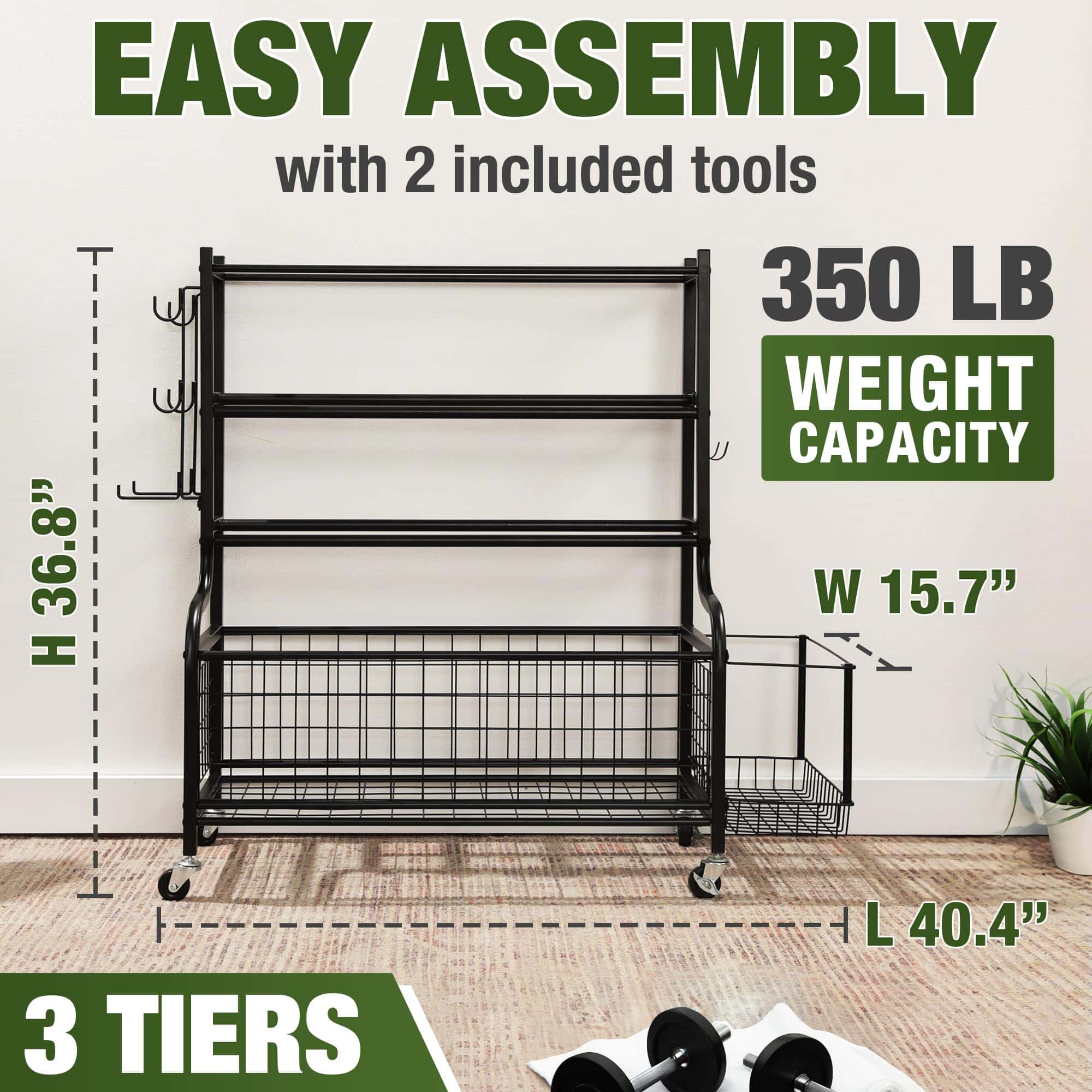 Rack de Almacenamiento de Pesas HOMESTEAD - Imagen 3