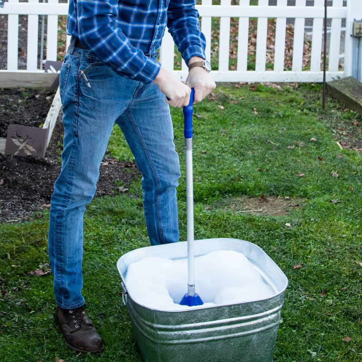 Plunguer Manual para Ropa de Lehman, Agitador de Lavado - Imagen 5