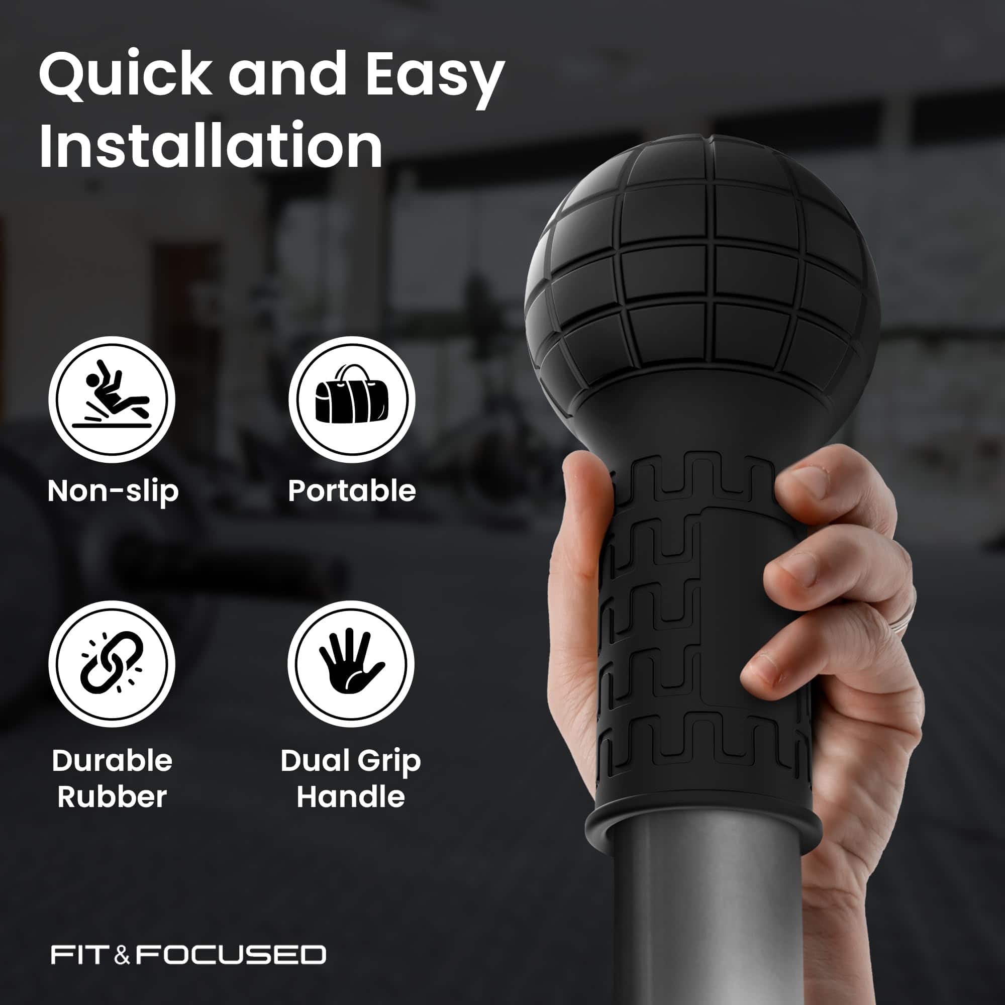 Accesorio de Landmine Fit & Focused para Barra de Pesas, - Imagen 4