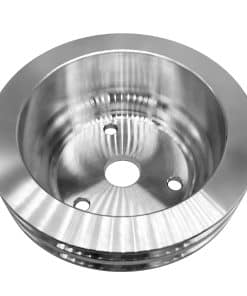 Polea de cigüeñal de aluminio GARDANS Double Groove SBC LWP