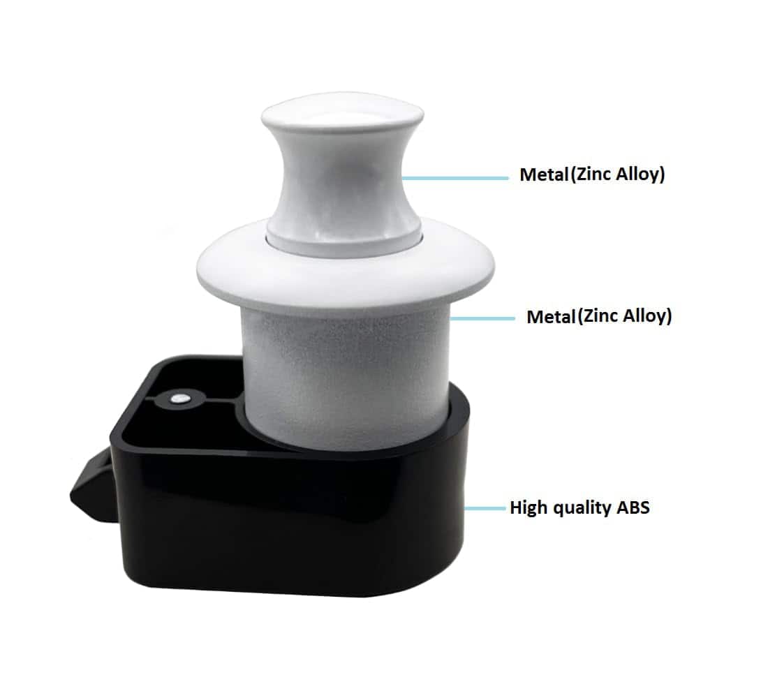 Purocean 5 Sets Metal Push Button Latch Rv Compartment - Imagen 3