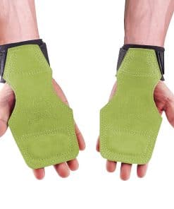 Ganchos para Levantamiento de Pesas TAVIEW -Verde