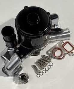 Bomba de agua eléctrica de aluminio LS para LS1 -Cromo