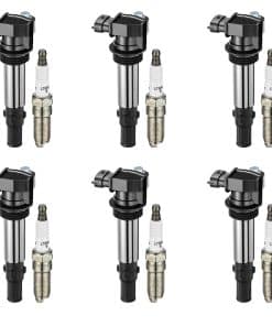 Paquete de bobina de encendido UF375 y bujías de iridio