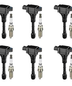 Paquete de bobina de encendido UF617 y bujías de iridio