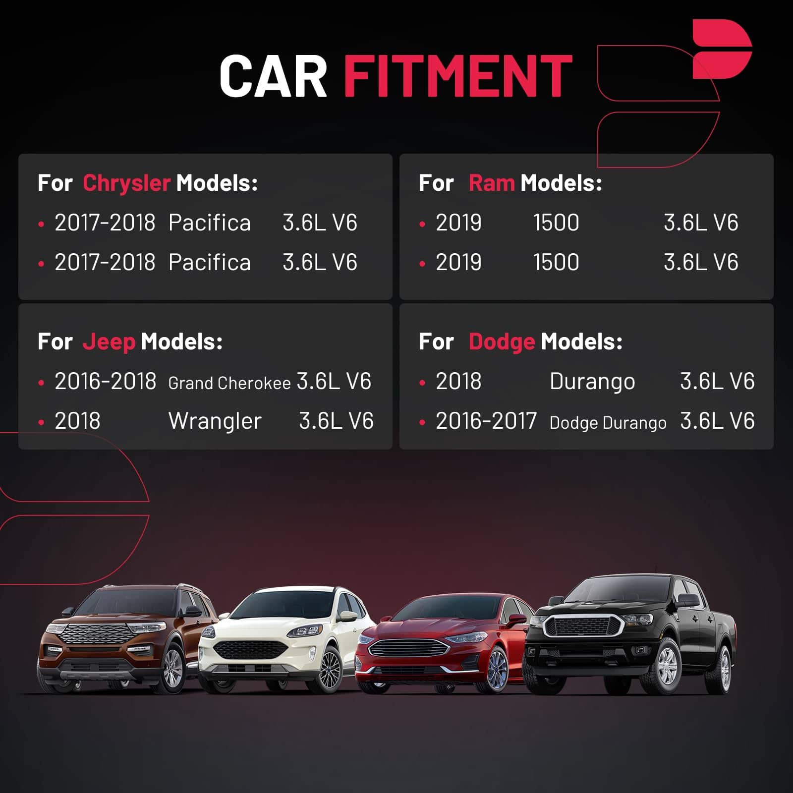 Paquete de bobina de encendido UF807 y bujías de iridio - Imagen 3