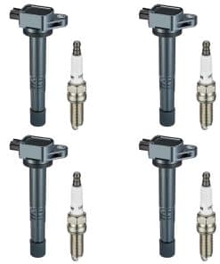 Conjunto de Bobina de Encendido UF602 y Bujías de Iridio