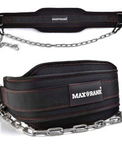 Cinturón para Dominadas MAXRANK con Cadena de 37-40",