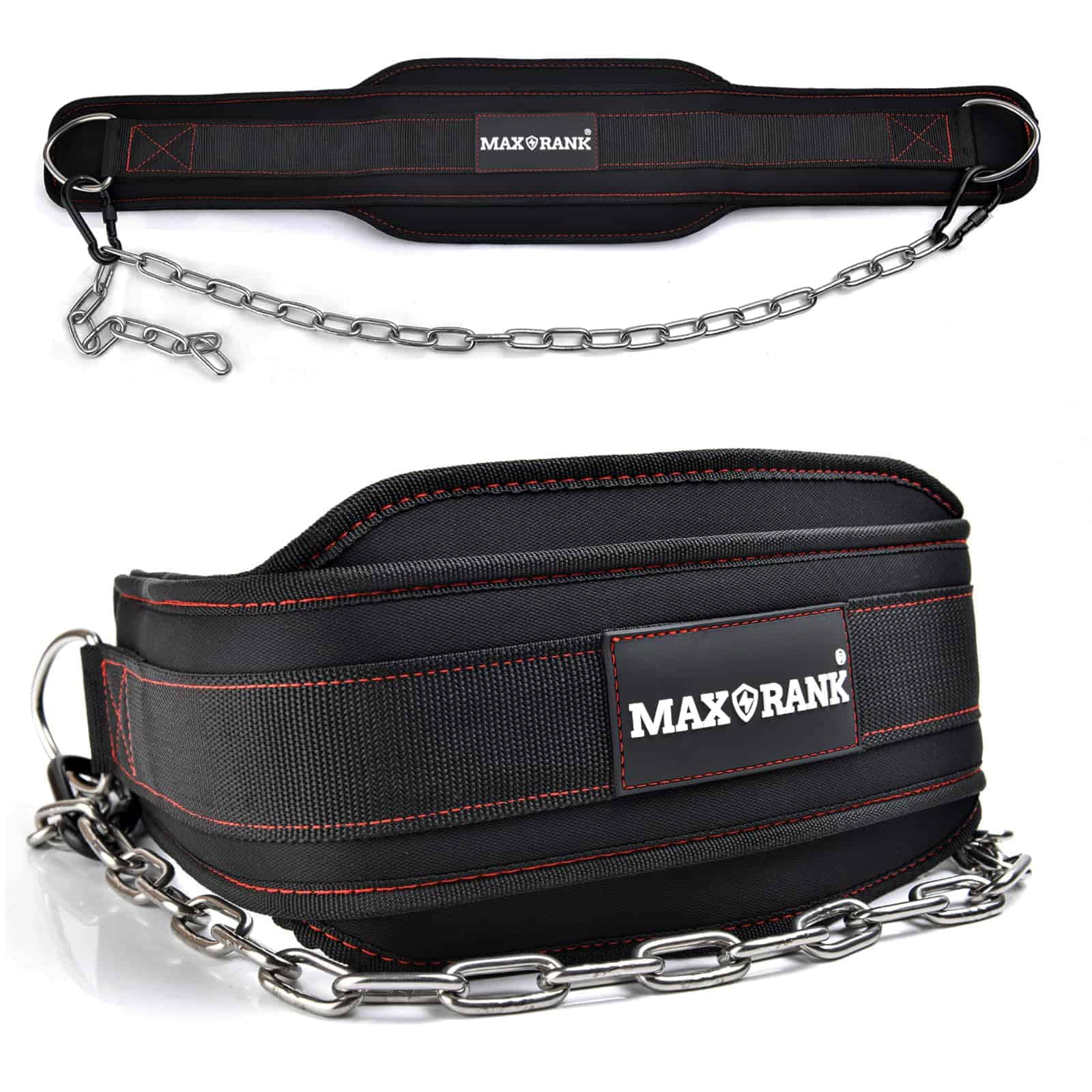 Cinturón para Dominadas MAXRANK con Cadena de 37-40",