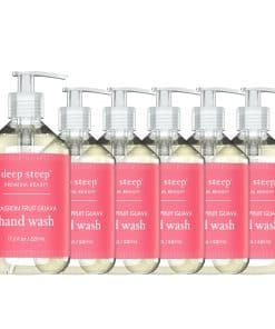 Deep Steep Jabón Líquido para Manos 17.6oz (Paquete de 6)