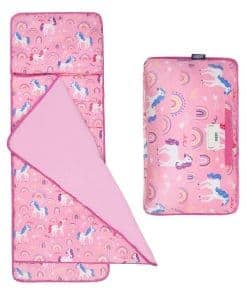 Wildkin Kids Plush Nap Mat - Suave, Acogedor, -Unicornios Ar