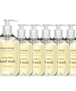 Deep Steep Lavado líquido de manos 17.6 oz (Paquete de 6)