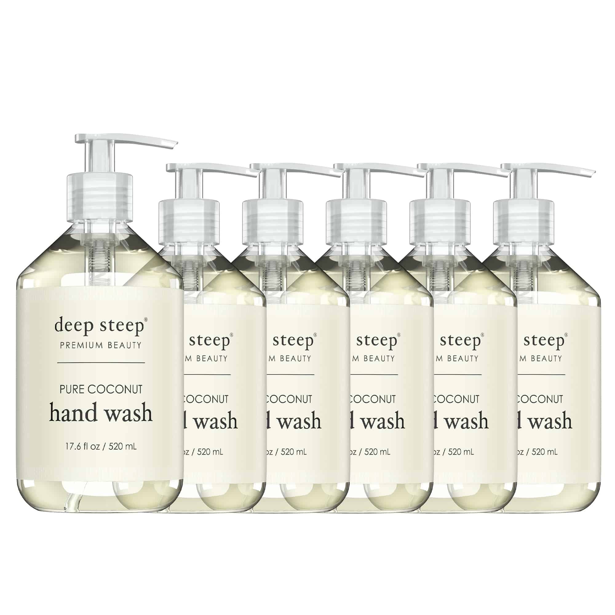 Jabón Líquido de Manos Deep Steep 17.6oz (Paquete de 6)