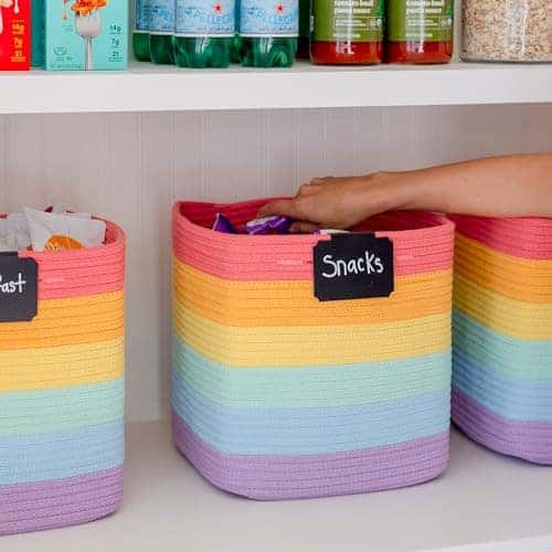 Cubos de Almacenamiento NaturalCozy de 11 -Arcoiris - Imagen 10