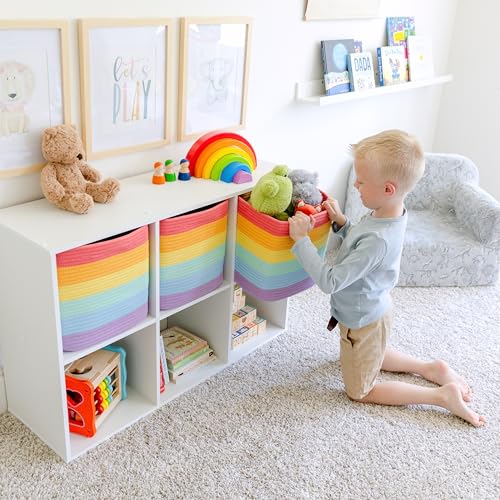 Cubos de Almacenamiento NaturalCozy de 11 -Arcoiris - Imagen 5