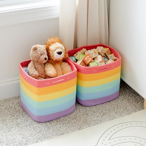 Cubos de Almacenamiento NaturalCozy de 11 -Arcoiris - Imagen 6