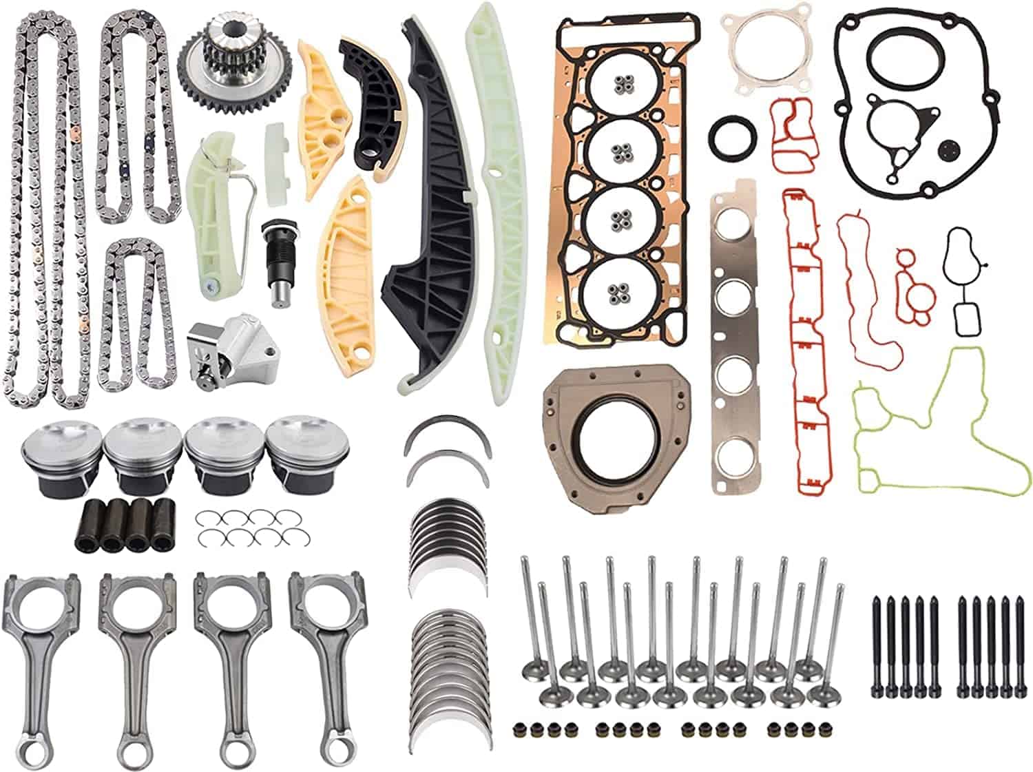 Kit de Cadena de Tiempo para Motores Audi y VW - Repuesto