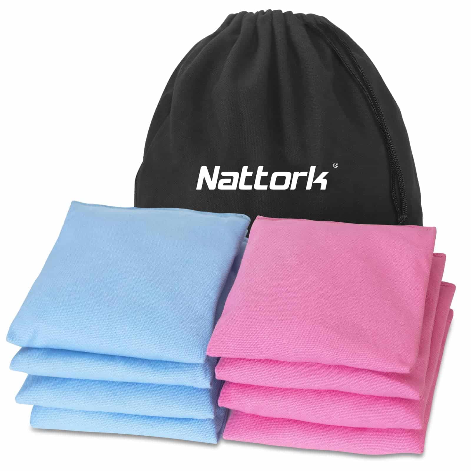 Juego de Bolsas de Maíz Nattork de 8 - Bolsas de Frijol de