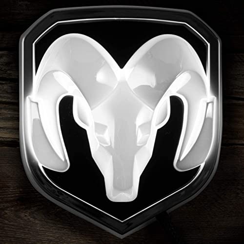 Emblema de parrilla iluminado 2009-18 RAM, cromo - Imagen 5