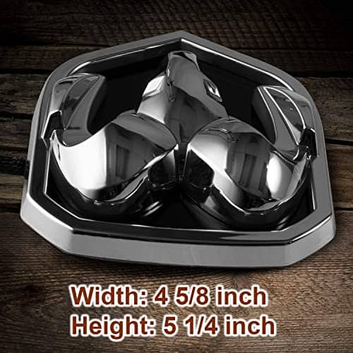 Emblema de parrilla iluminado 2009-18 RAM, cromo - Imagen 3