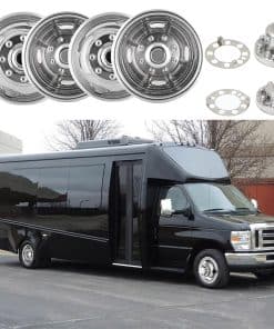 Juego de 4 Simuladores de Ruedas Dobles de 16 pulgadas de