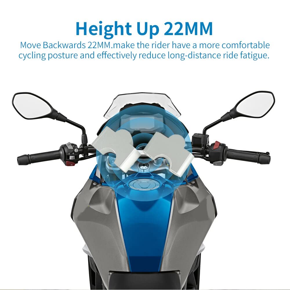 22MM Elevador de Manillar de Motocicleta para BMW G310GS - Imagen 4