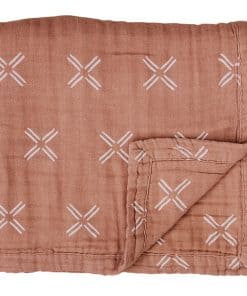 Manta de Muselina Mebie Baby Just Peachy, Manta de Algodón