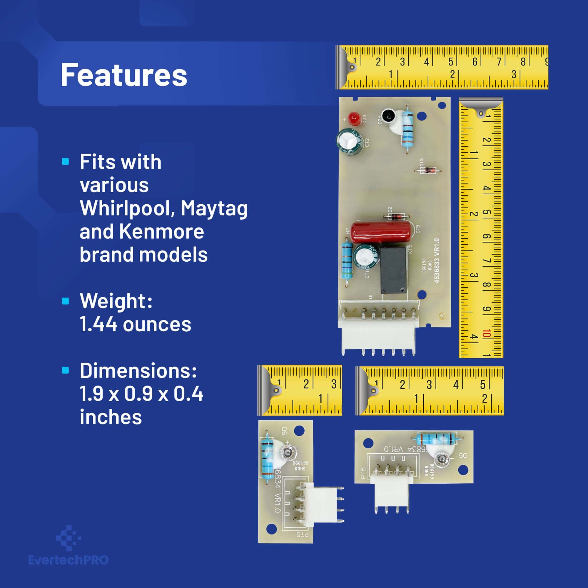 Kit de placa de circuito impreso de refrigerador - Imagen 5