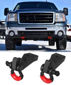 Soporte de Montaje de Gancho de Remolque Delantero y Anillo