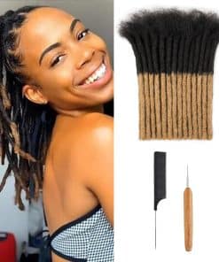 Extensiones de rastas de cabello humano, Extensiones de