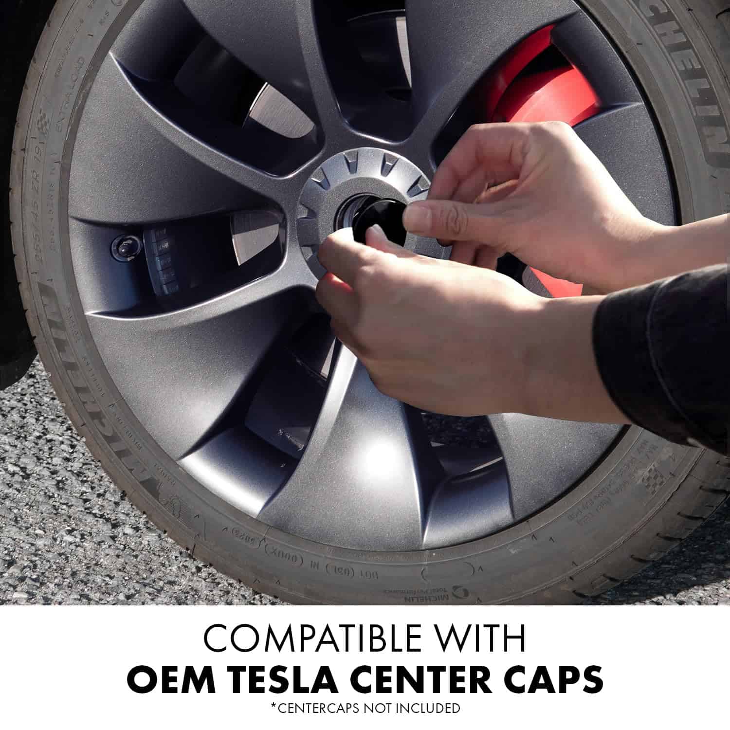 Tapacubos Mayde de 19 pulgadas para Tesla Model Y -Gris Metá - Imagen 8